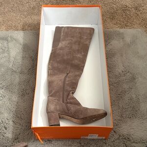 Kate Spade Gray Over the Knee Boots